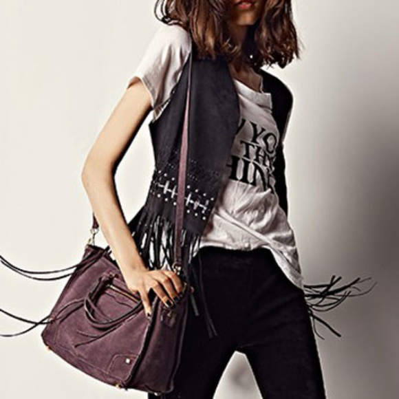 Rebecca Minkoff Handbags - 🆕 Rebecca Minkoff Regan Nubuck Leather Satchel